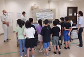 袋井市立笠原小学校一般廃棄物最終処分場見学